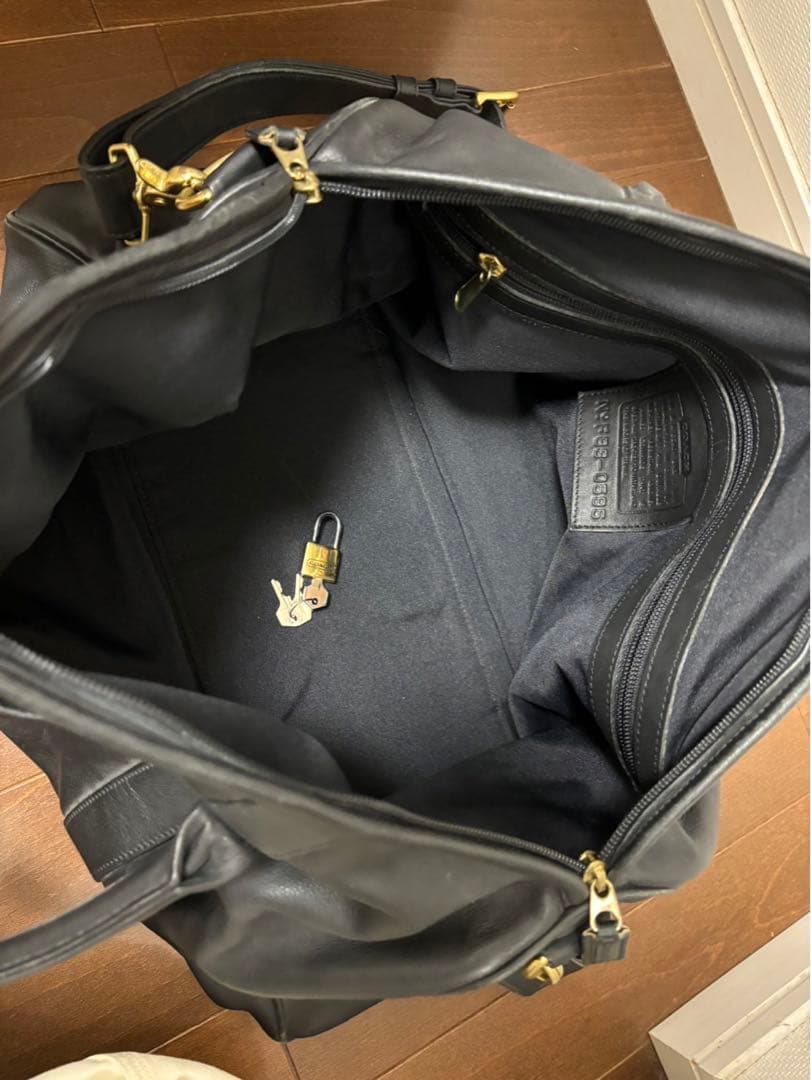 【本革使用】COACHボストンバッグ