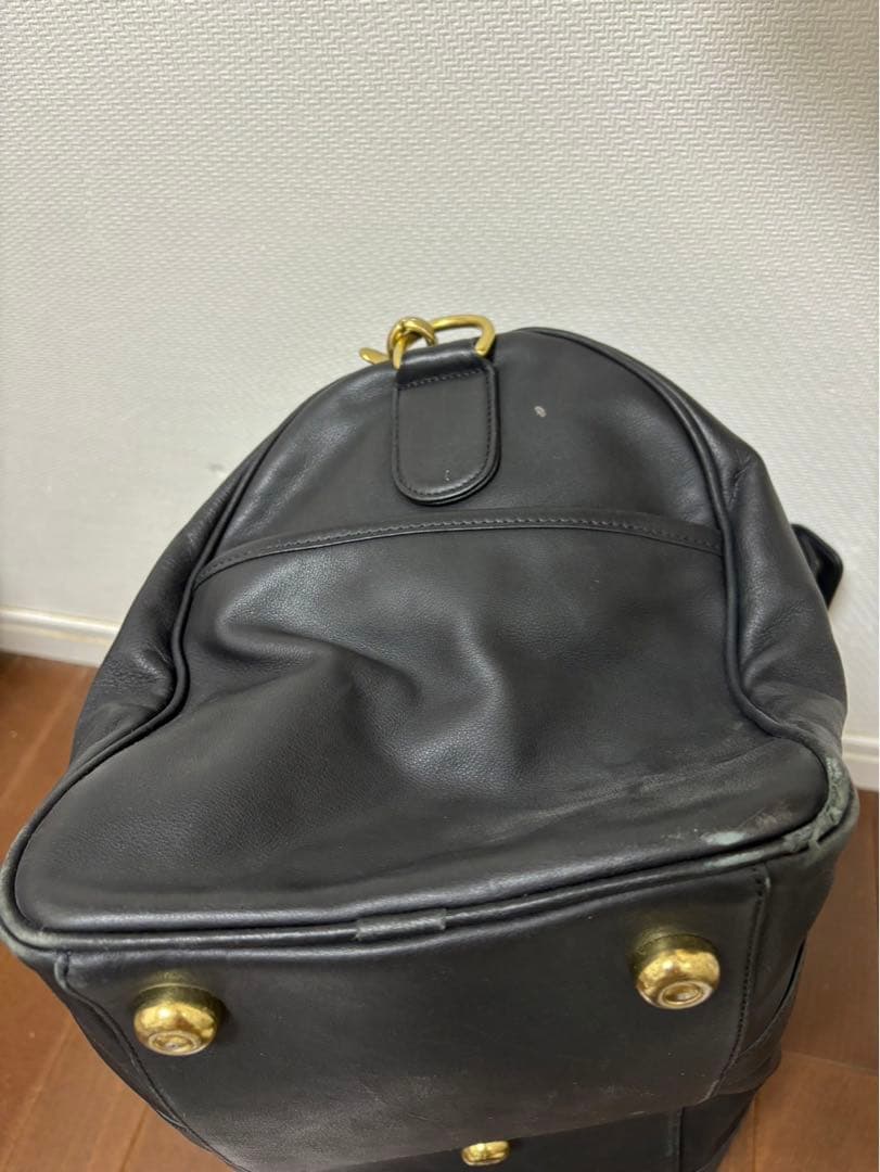 【本革使用】COACHボストンバッグ