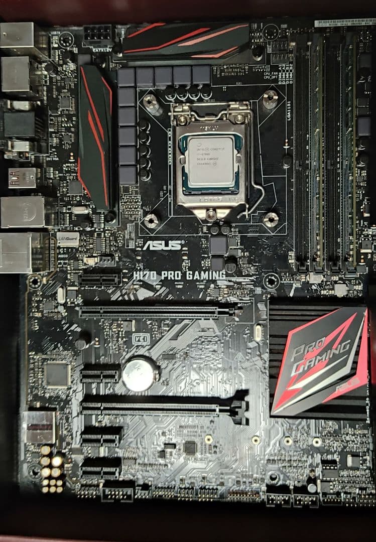 i7-6700K+ASUS H170 PRO GAMING+メモリ16GB