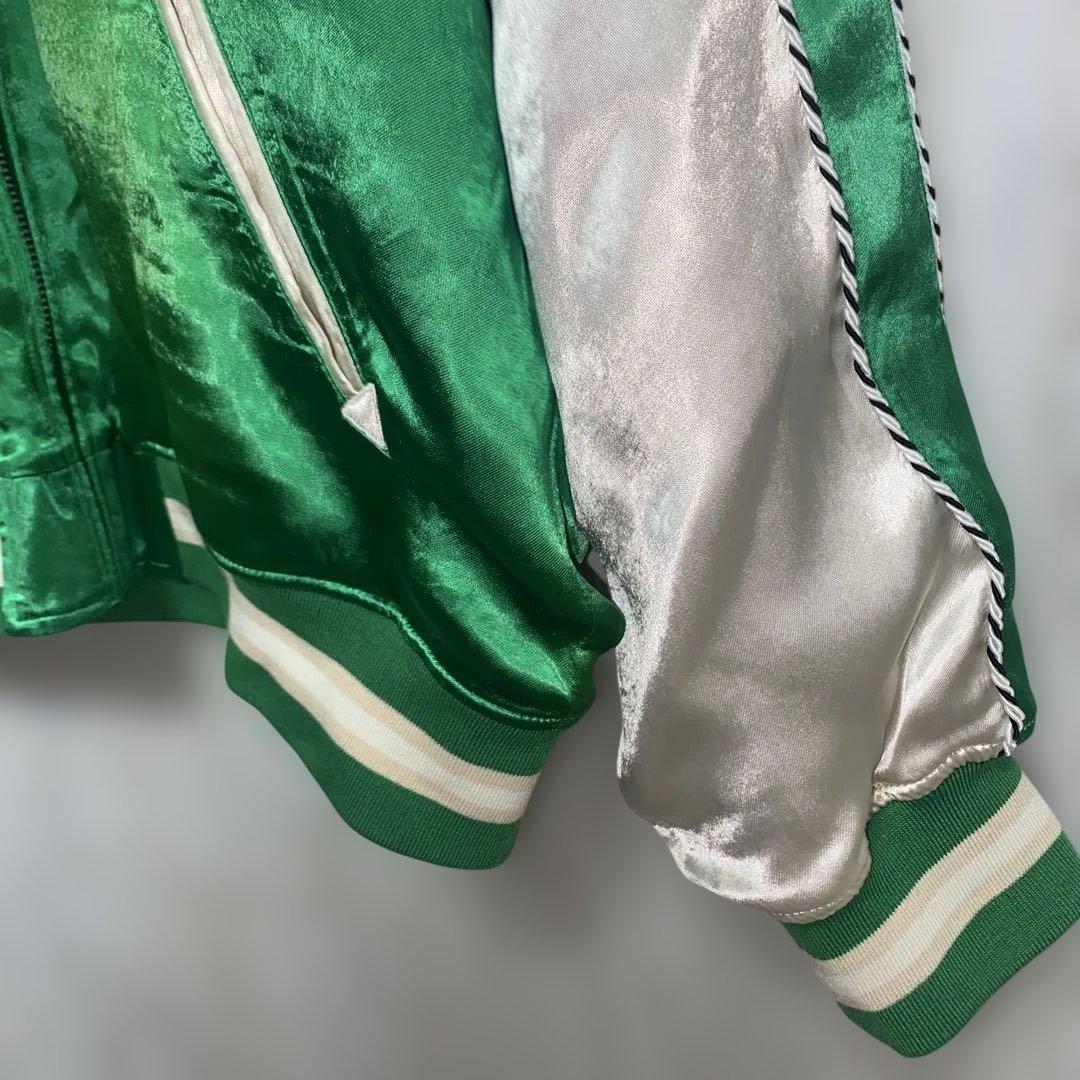 バ*ん様 【希少サイズ】ショット Schott レーヨン エイジング スカジャン