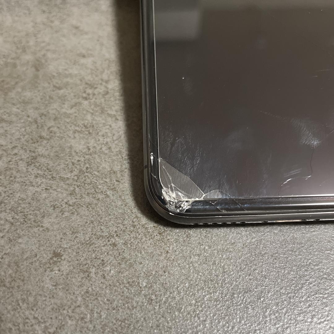 【美品】APPLE IPHONE X 64GB スペースグレイ SIMフリー