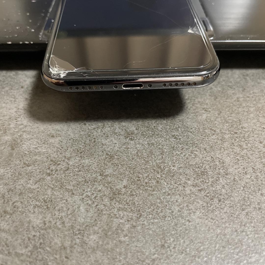 【美品】APPLE IPHONE X 64GB スペースグレイ SIMフリー