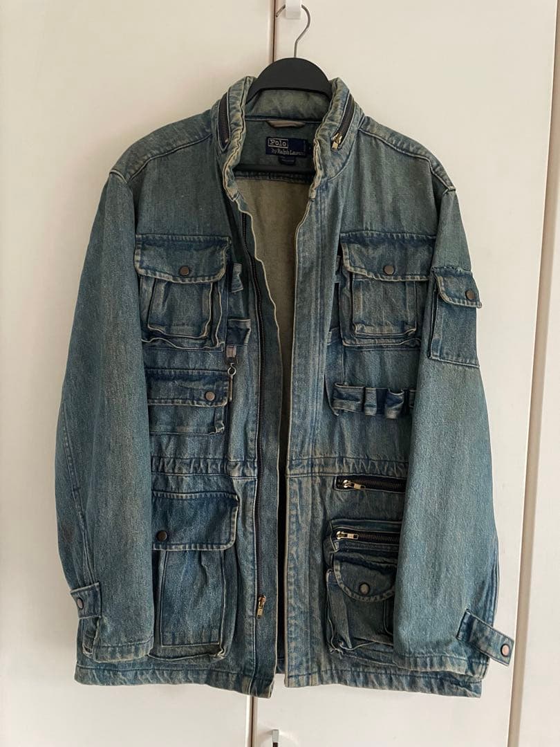 ポロ ラルフローレン フォトグラファージャケット　M 古着 90s