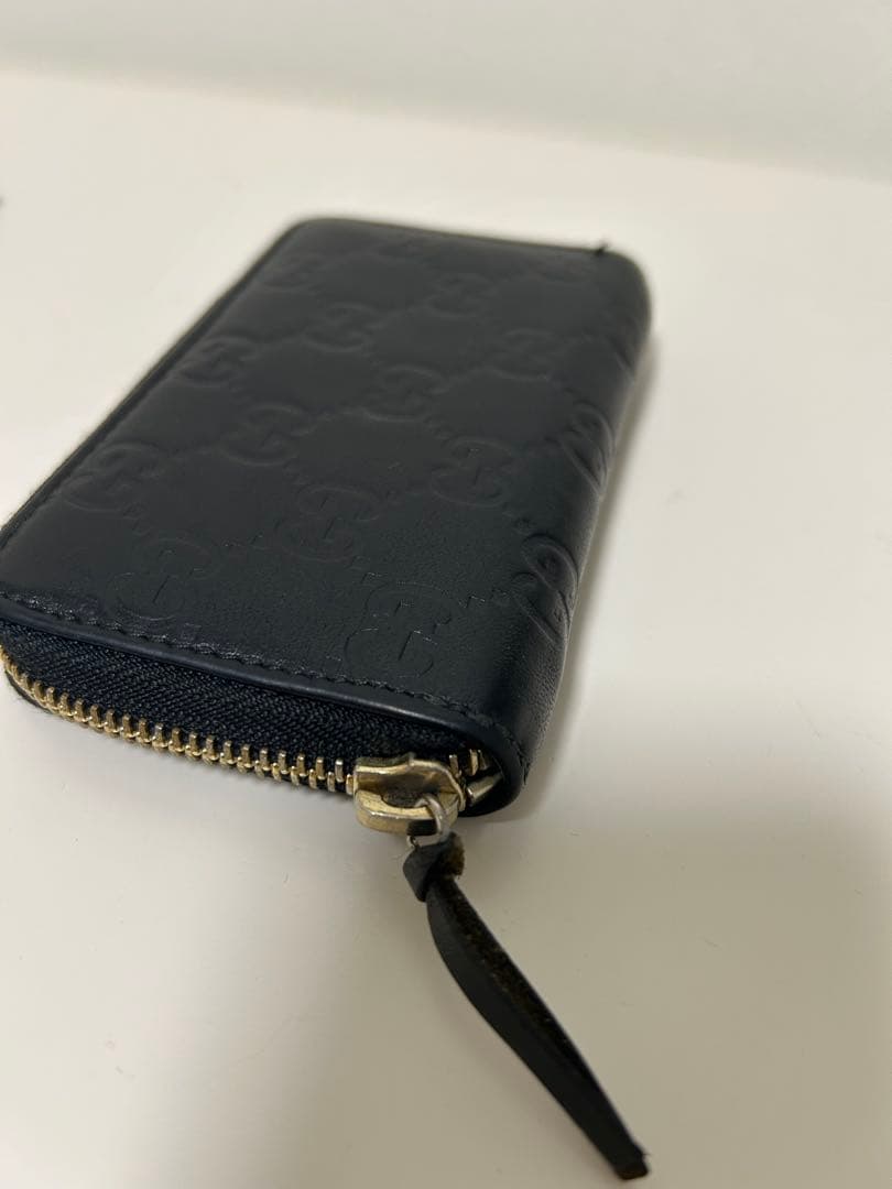 GUCCI ブラック GGパターン ケース