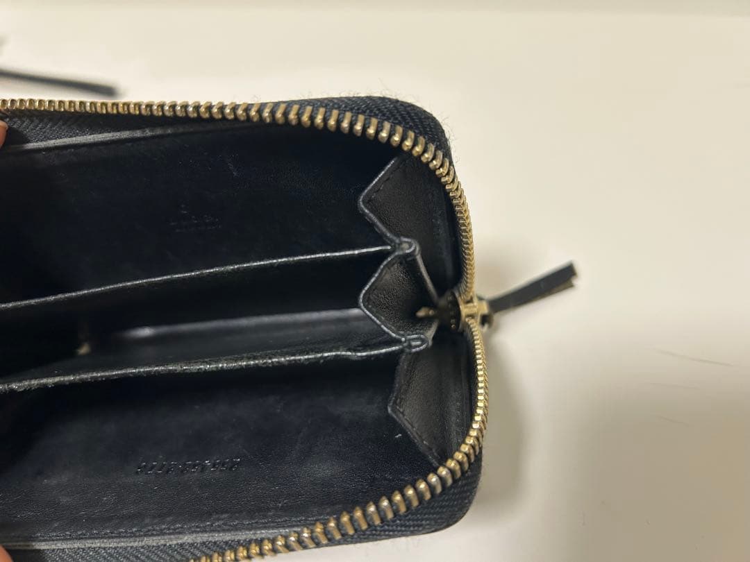 GUCCI ブラック GGパターン ケース