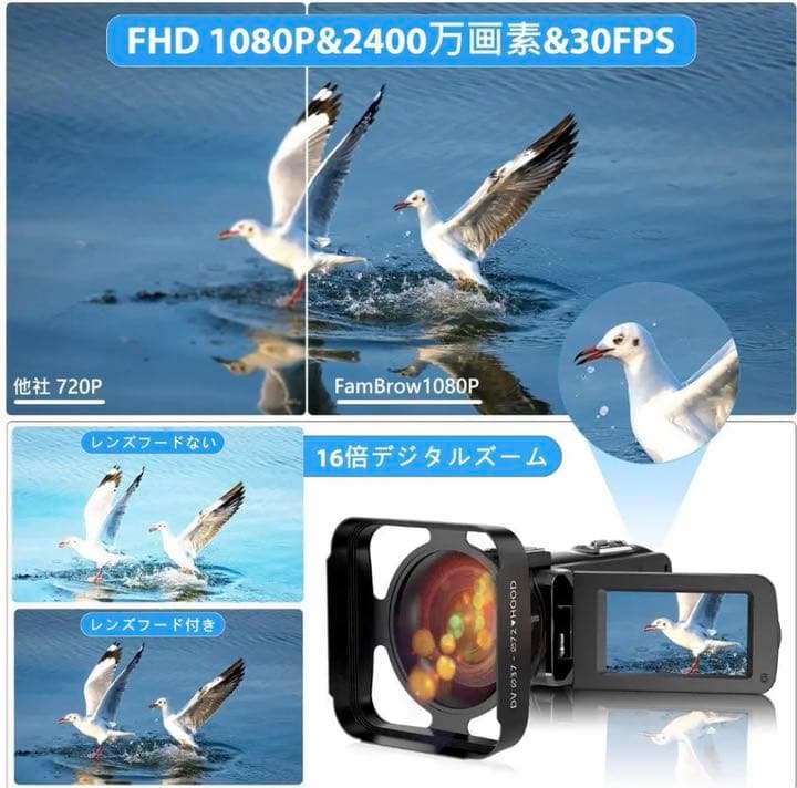 full HD ビデオカメラ