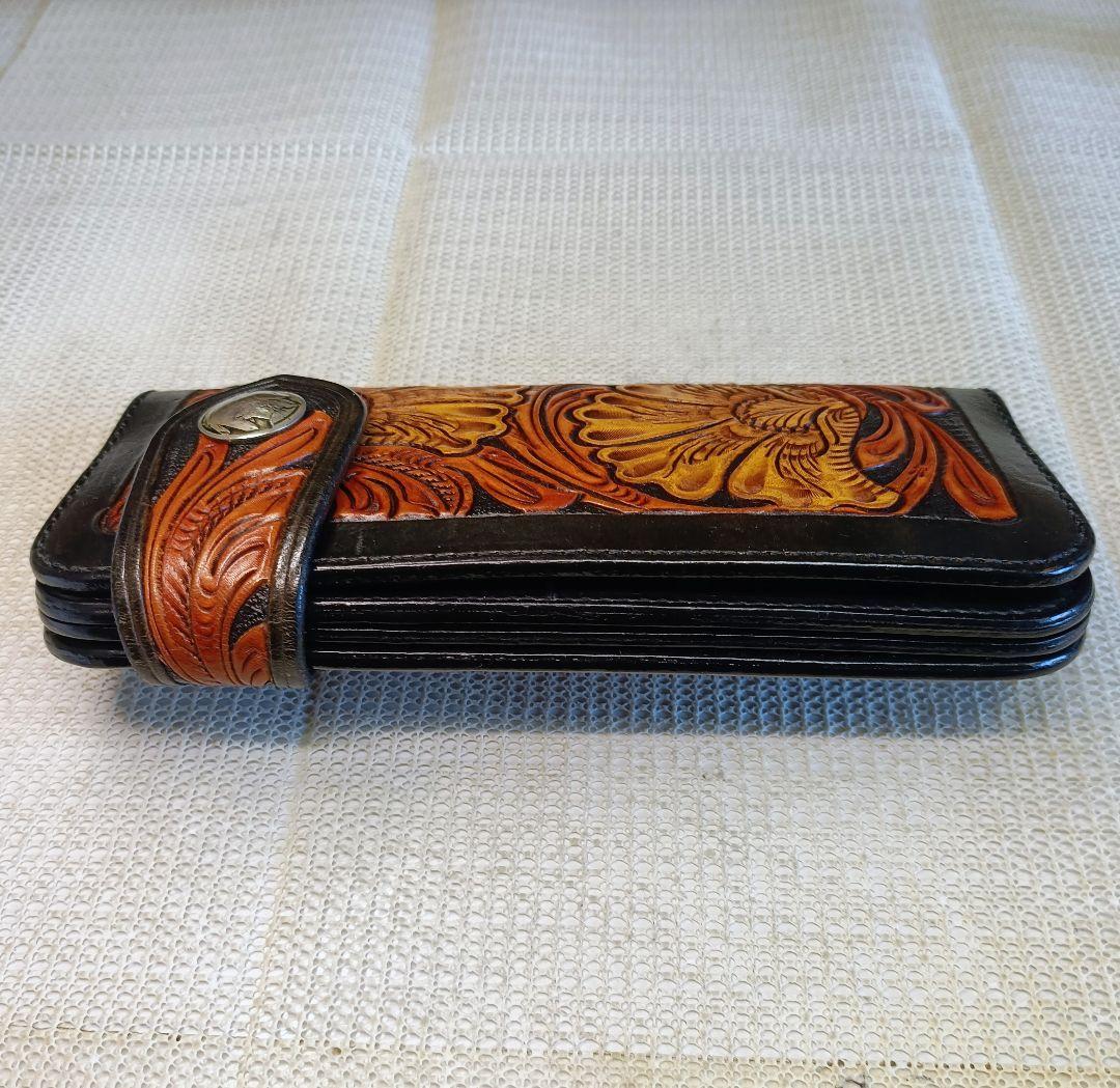 KC,S カービング ライダースウォレット バイカーズウォレット 長財布 本革