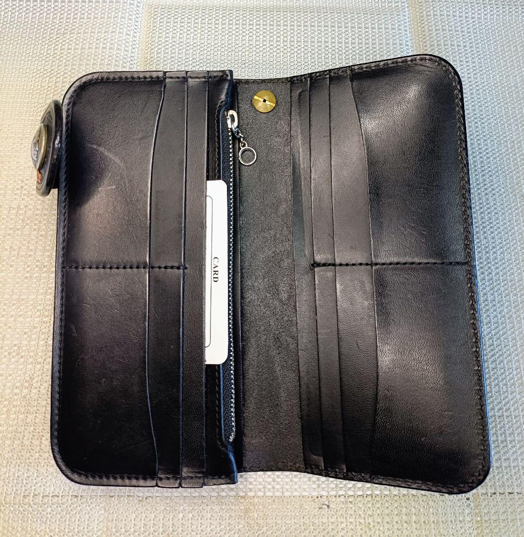 KC,S カービング ライダースウォレット バイカーズウォレット 長財布 本革