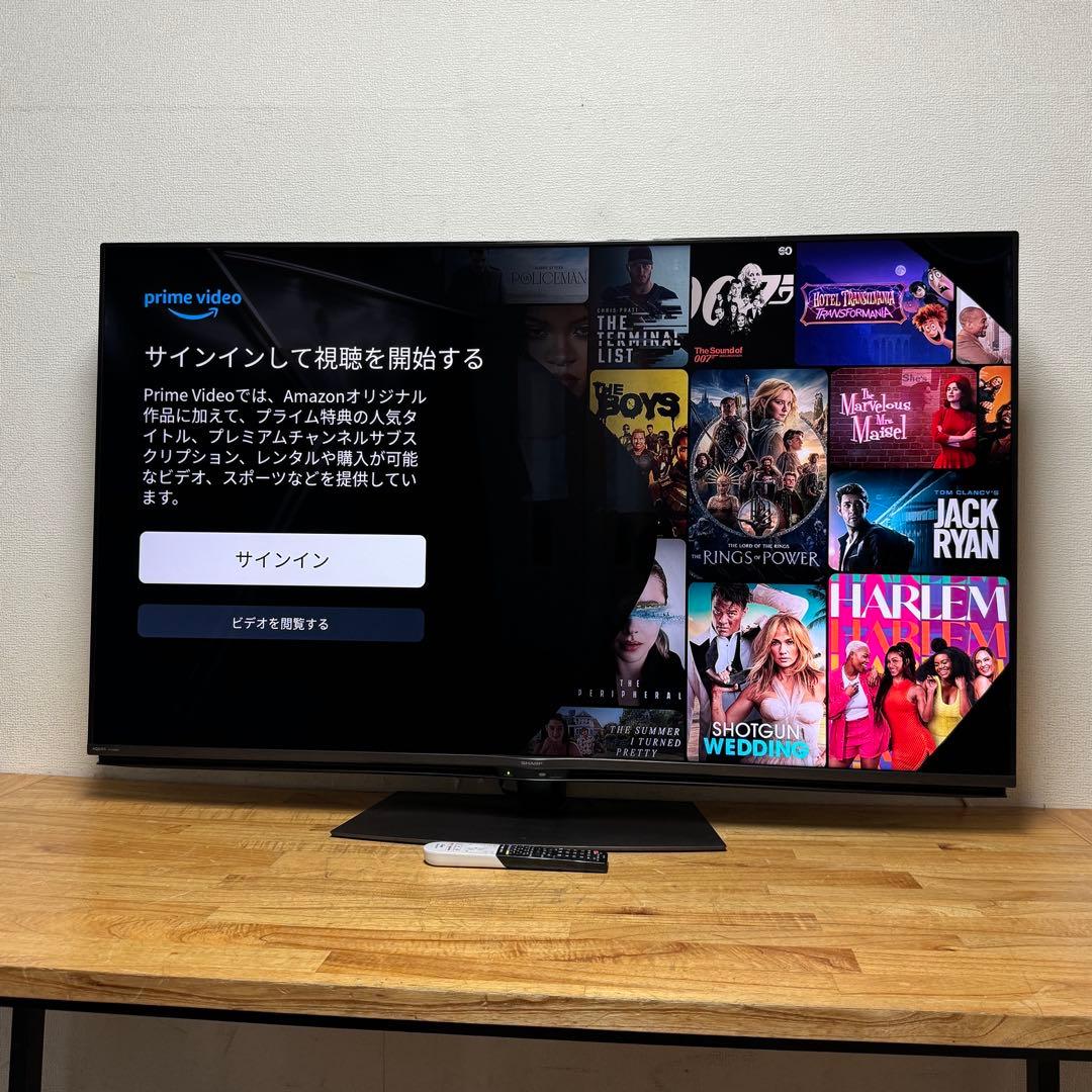 シャープ 50V型 4K 液晶テレビ Android TV 4T-C50BN1