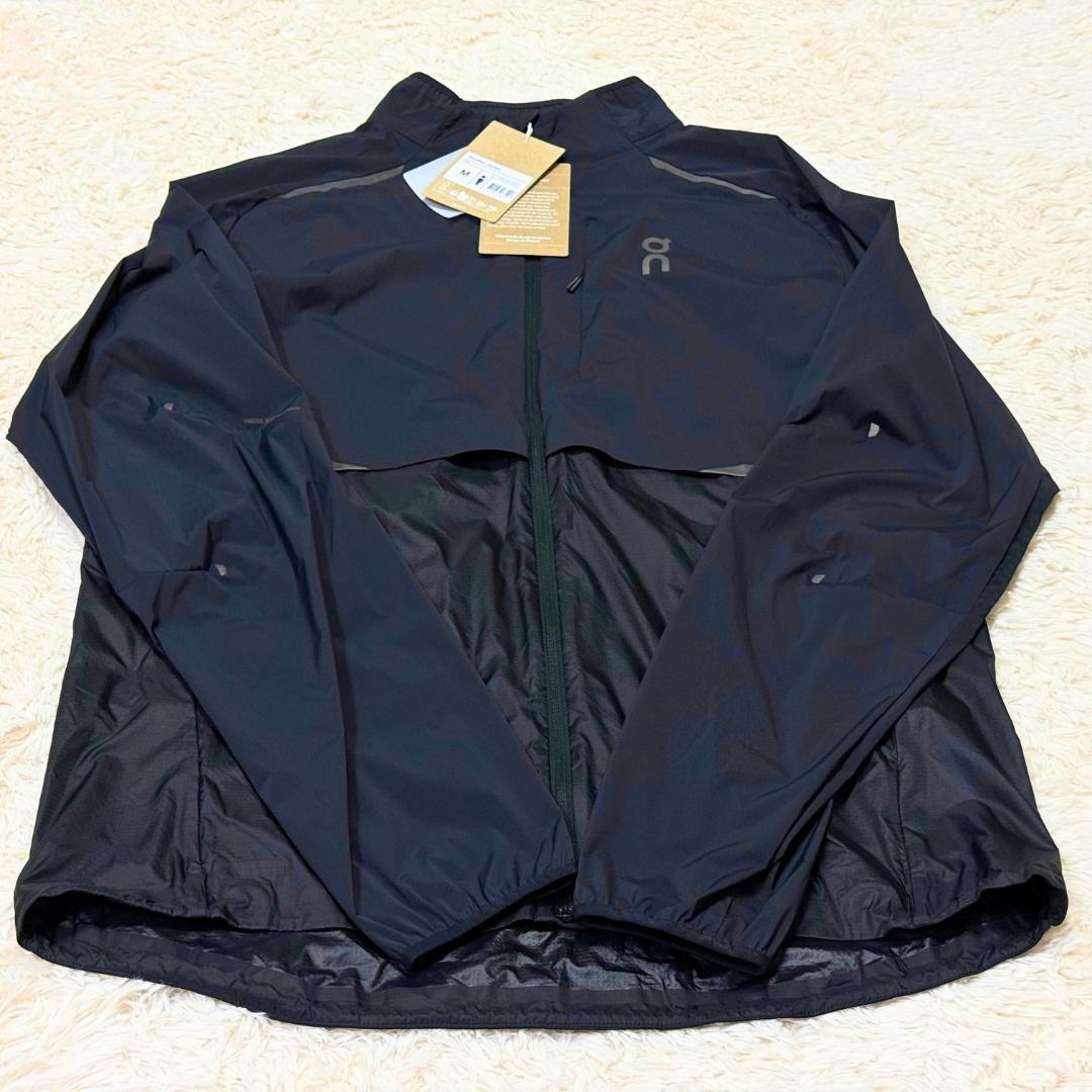 ⭐新品　On Weather Jacket ウェザージャケット M　黒　防風通気