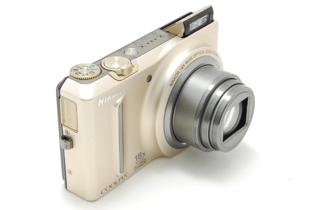 Nikon COOLPIX s9100 Gold デジタルカメラ 動作確認済