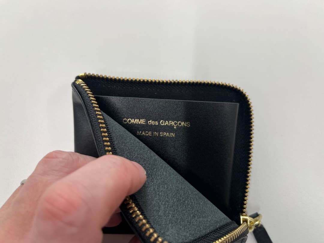 Wallet COMME des GARCONS L字型財布 黒 ギャルソン