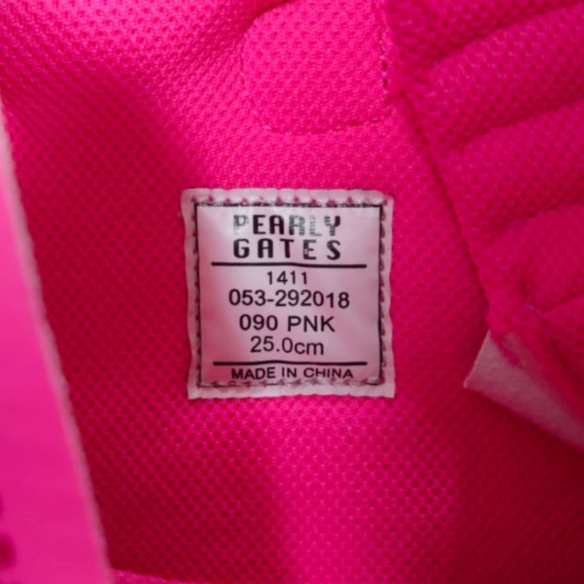 ご*/様 パーリーゲイツ ハイカット ゴルフシューズ レディース ゴルフウェア