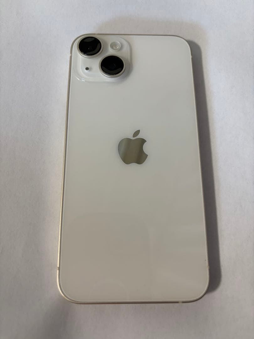 美品　iPhone14 スターライト　容量···128GB バッテリー85%