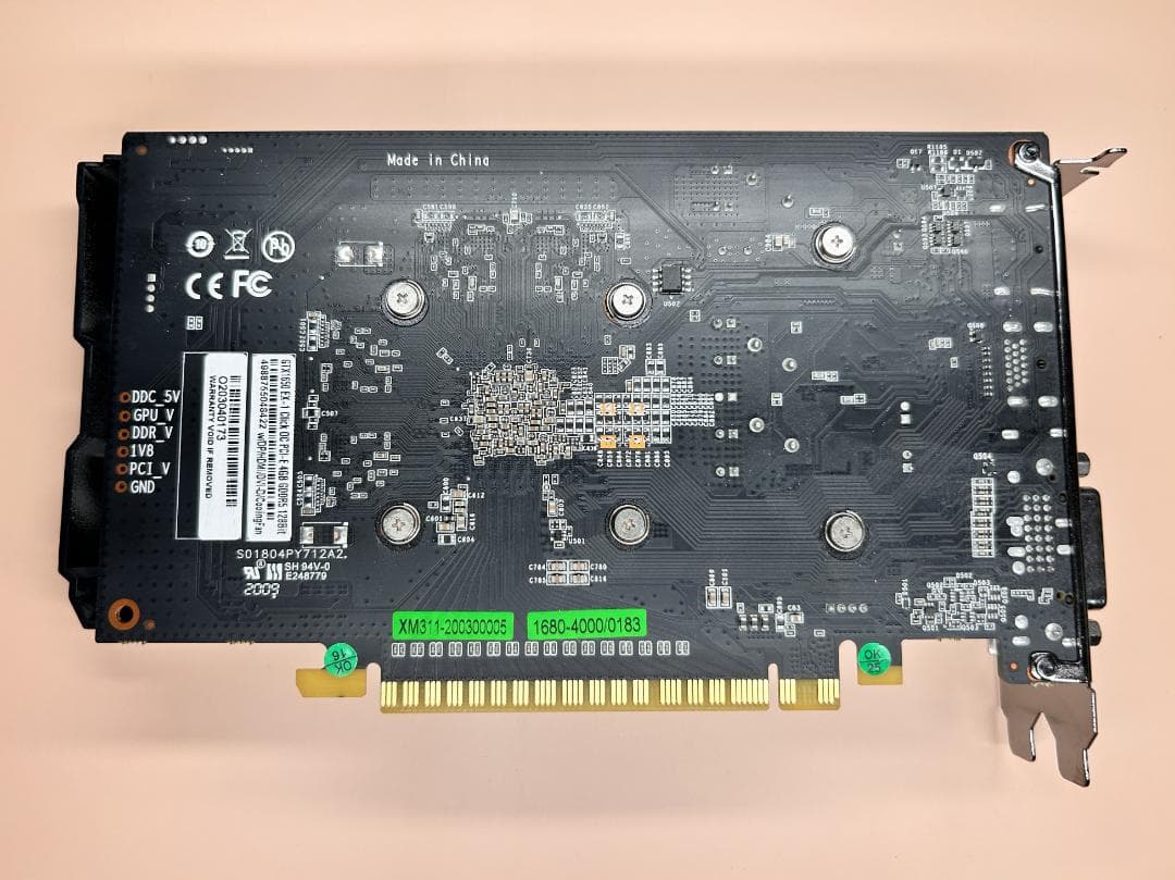 GeForce GTX 1650 4GB グラフィックボード