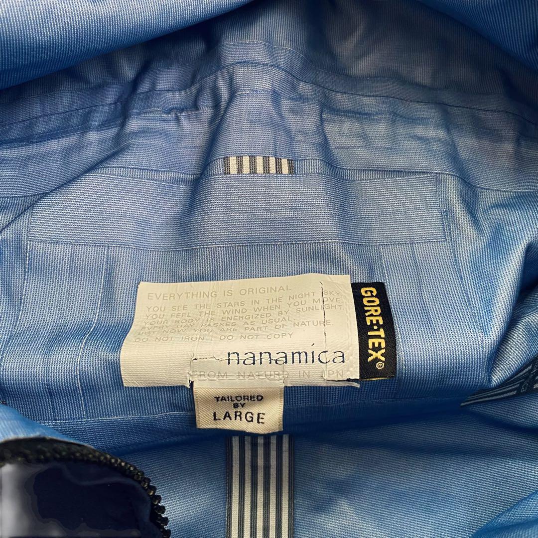 nanamica ナナミカ【美品】GORE-TEX フルジップ ウインドパーカー