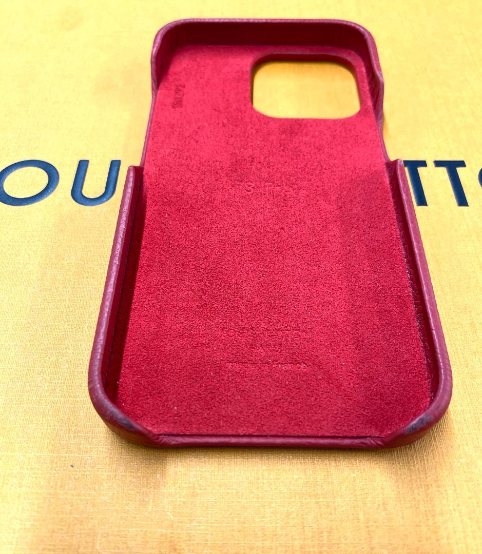 ルイヴィトン LOUIS VITTON 13Pro iPhoneケース 正規品