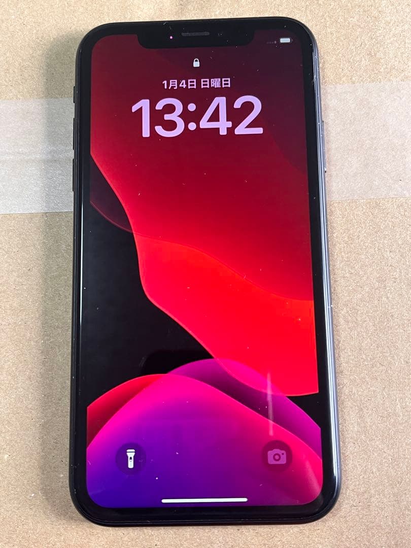 iPhone XR 64GB ブラック　本体のみSIMフリー