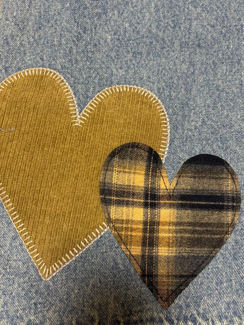 ※新品※Darich ハートパッチワークデニムパンツ