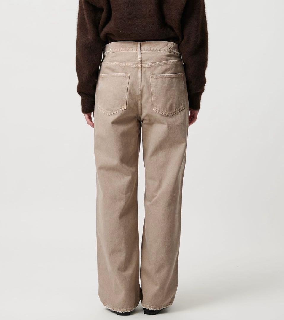 upper hights THE NIECE MD RISE デニムパンツ