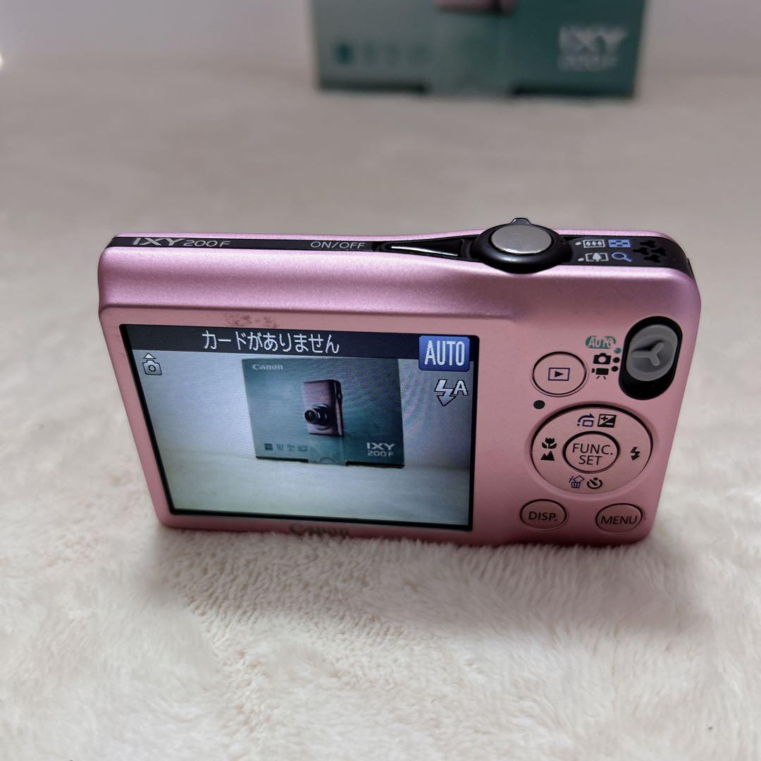 【極美品】Canon IXY200F ピンク デジカメ コンデジ
