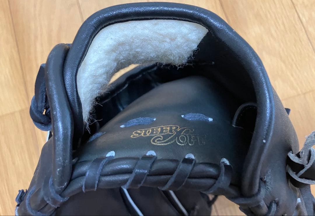 おたんこ　新品未使用品　ミズノ　ビューリーグ軟式外野手用　日本製　青ビュー