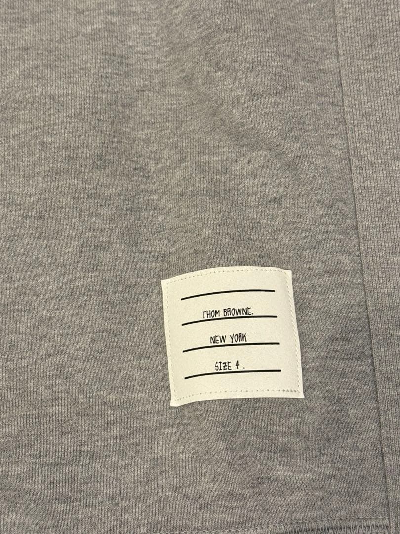 トムブラウン　スウェット　トレーナー　グレー 4サイズ鞠山