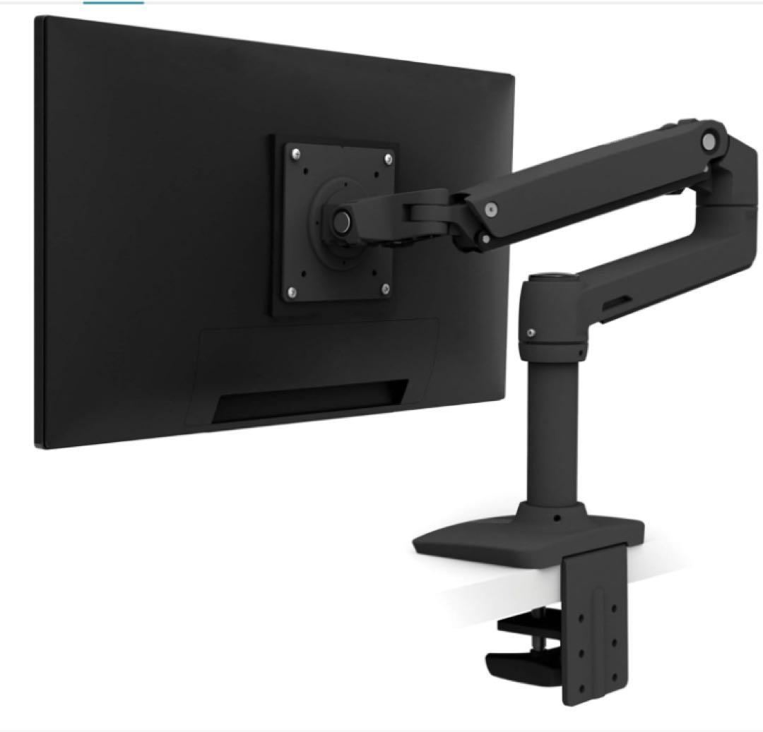 エルゴトロン LX モニターアーム マットブラック 34インチ