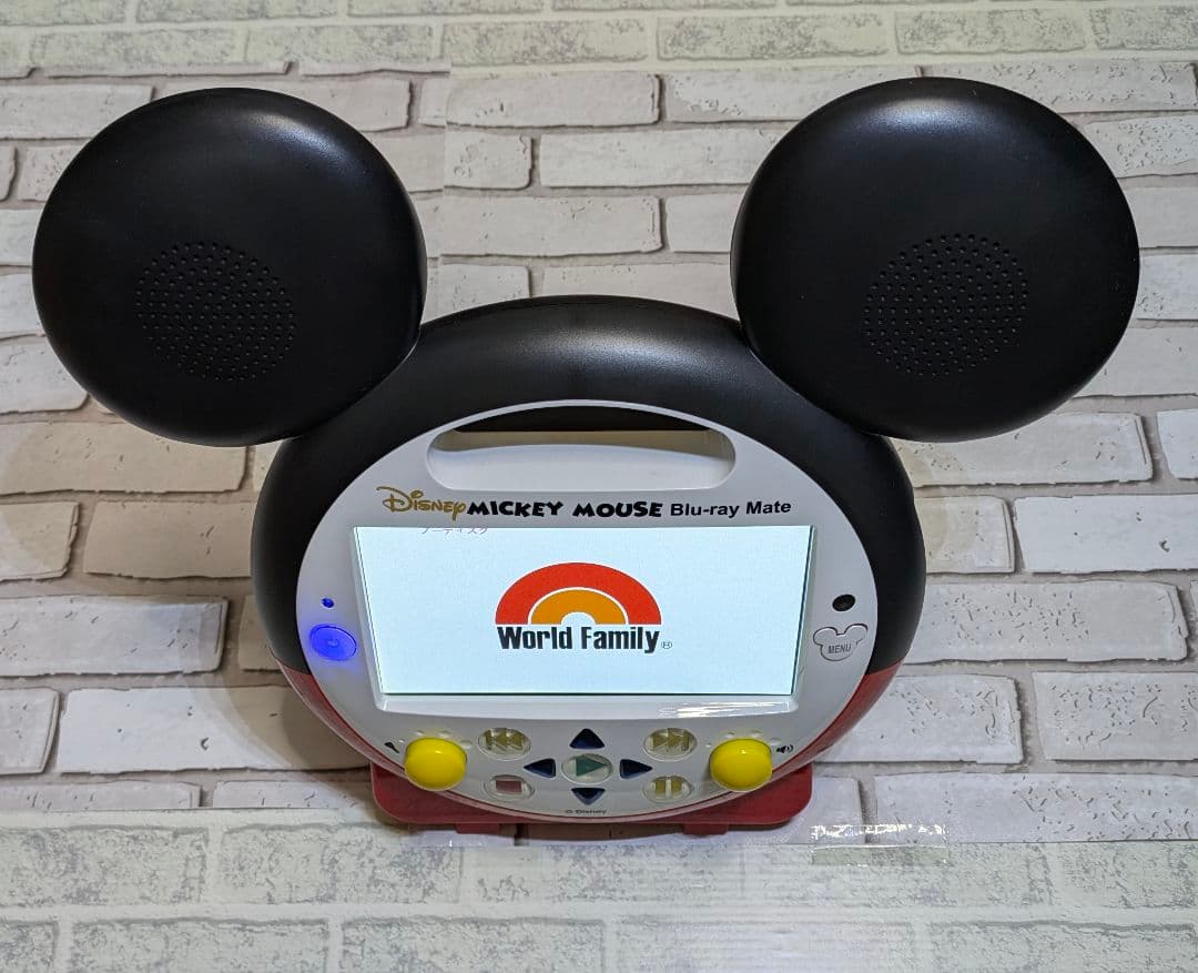 ミッキーマウス Blu-rayメイト 実動品 ◆綺麗な外観◆液晶画面もキズ無し