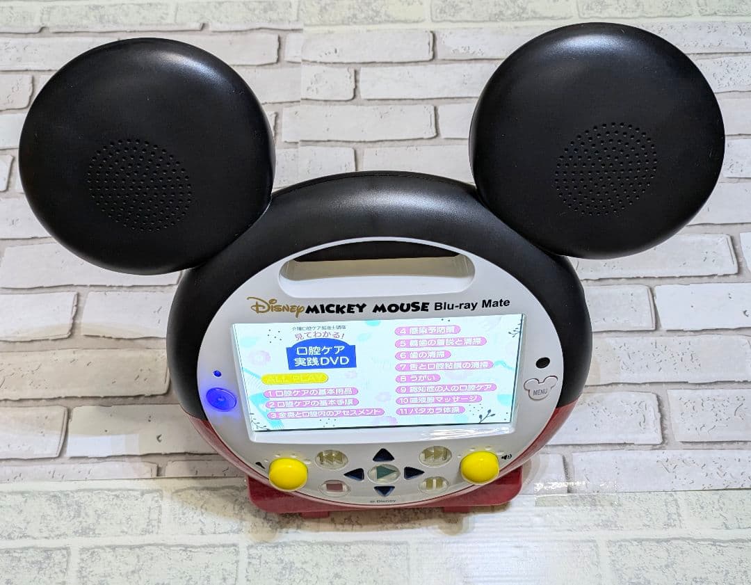 ミッキーマウス Blu-rayメイト 実動品 ◆綺麗な外観◆液晶画面もキズ無し