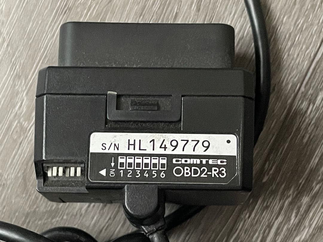 コムテックZERO 808LV レーダー探知機本体、OBD2接続アダプターセット