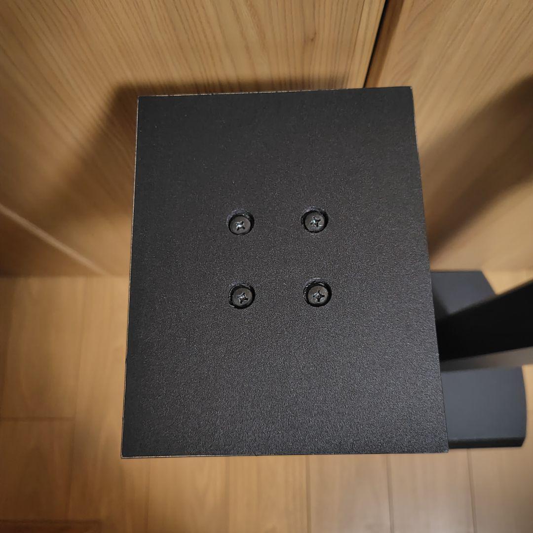 ハヤミ工産スピーカースタンド ブラック 2個セットSB967