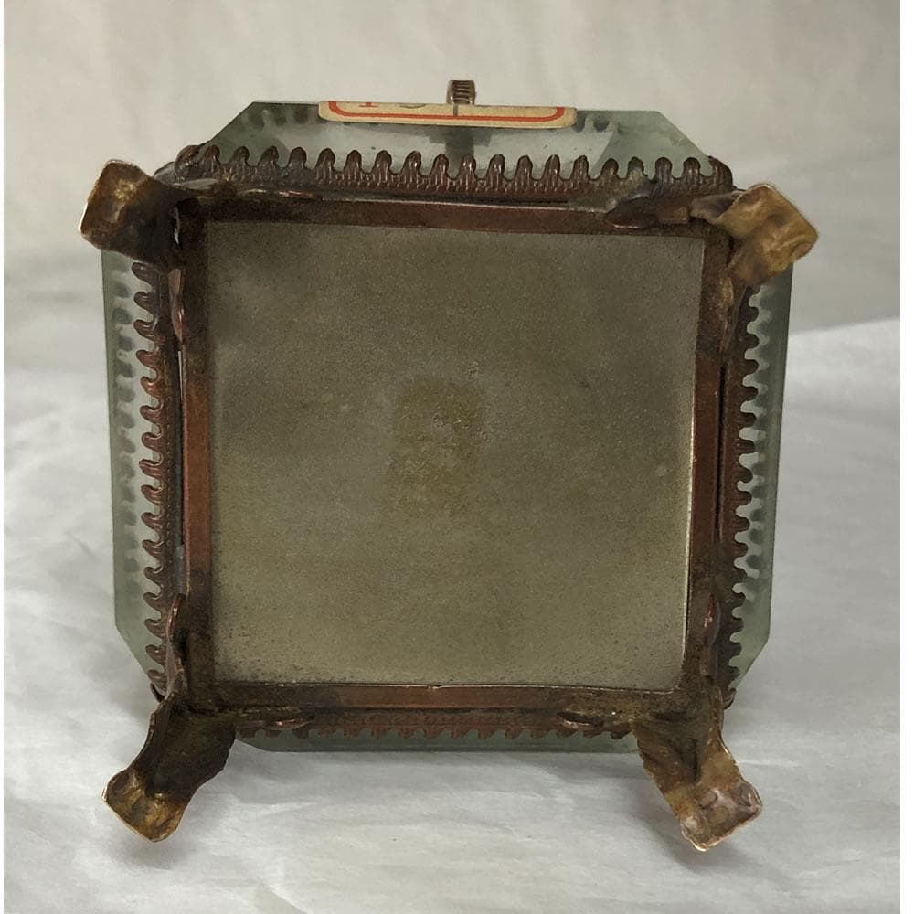 e2768 ガラス ミニ アクセサリーケース 古硝子 指輪ケース