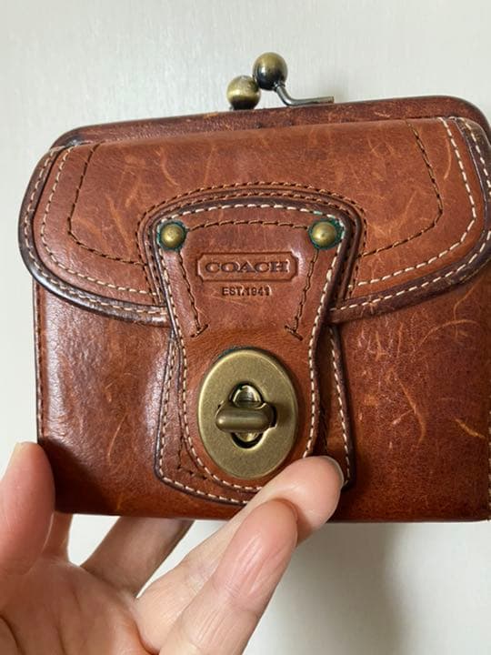 コーチ　二つ折り財布