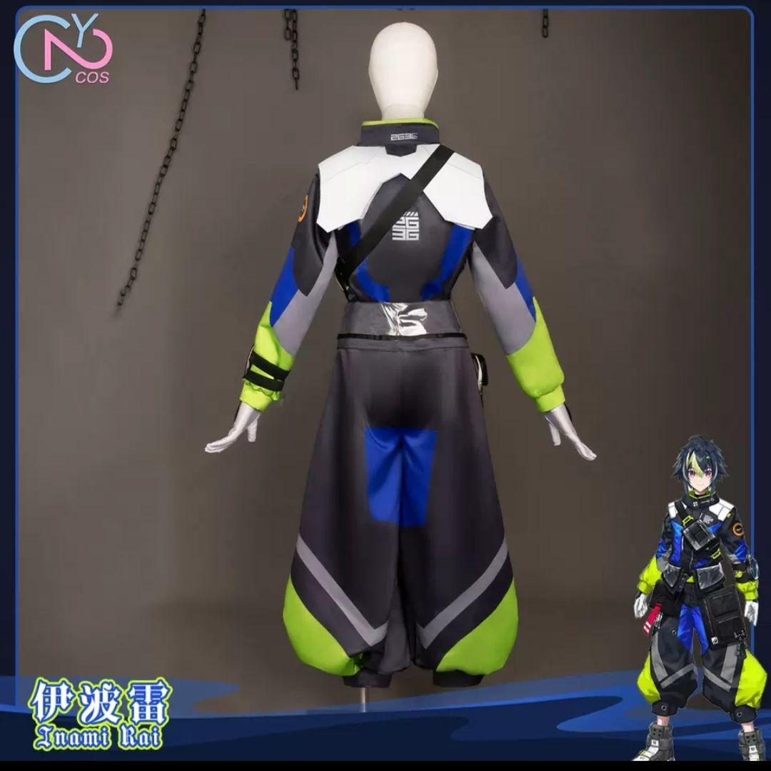 即発送　にじさんじ　伊波ライ　Ｓ　ウィッグ付　コスプレ衣装