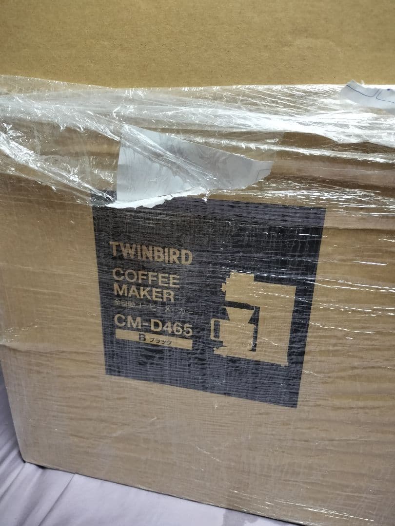 TWINSBIRD CM-D465 コーヒーメーカー 3〜6杯用　ツインバード