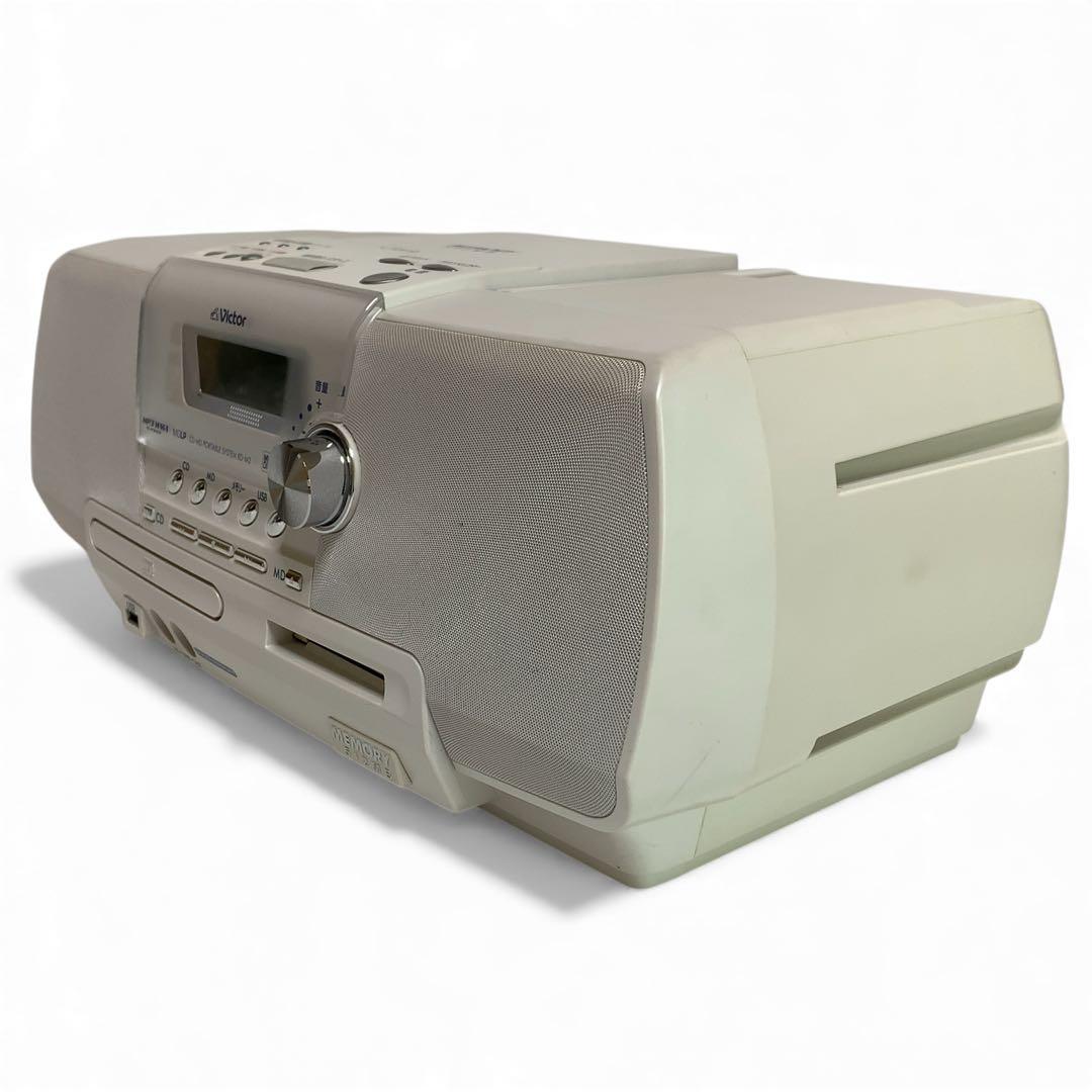 音出し動作確認済み　Victor RD-M2 W ビクター　ラジカセ　グラビア