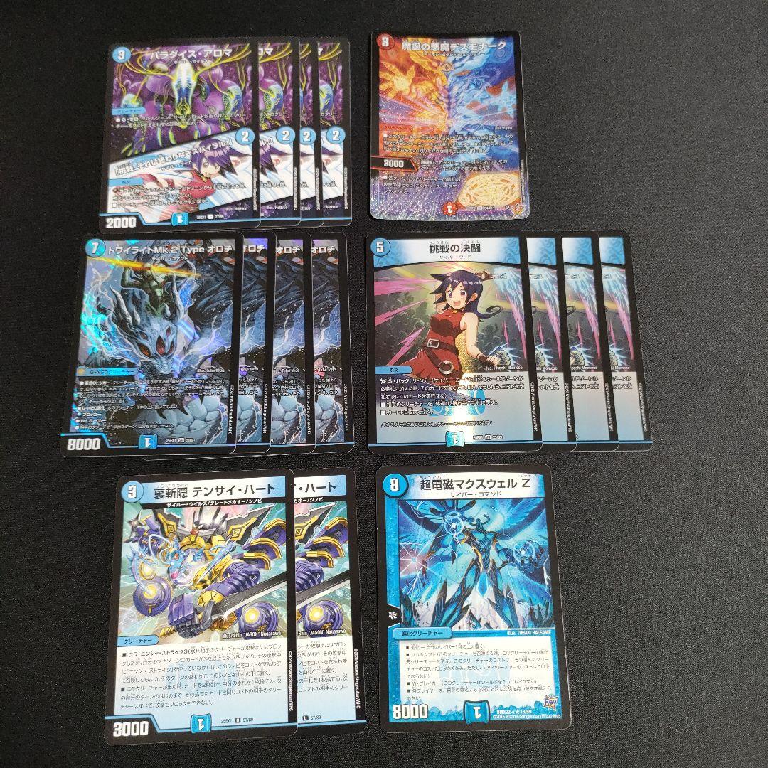 青単サイバー デッキ＋パーツ