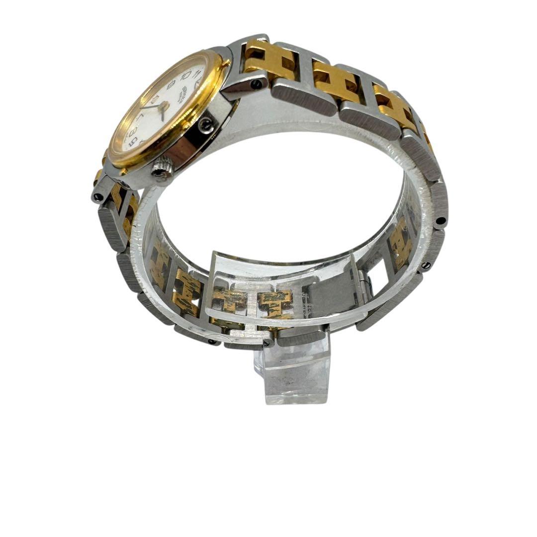 HERMES　エルメス　クリッパー　ゴールド　シルバー　レディース