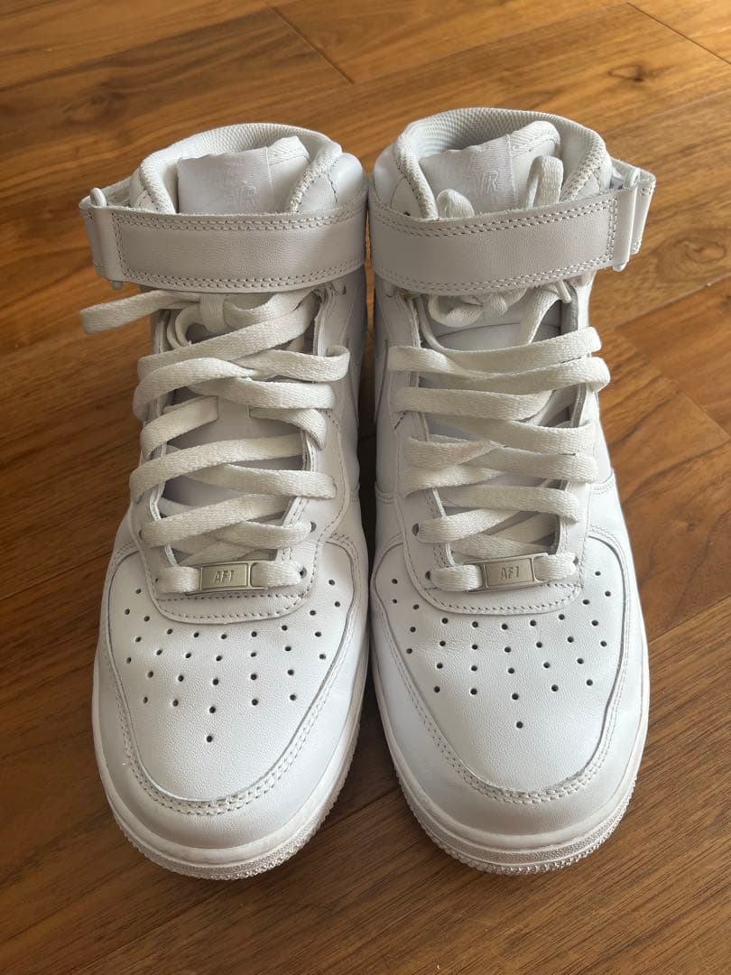 【美品】Nike Air Force 1 Mid ホワイト