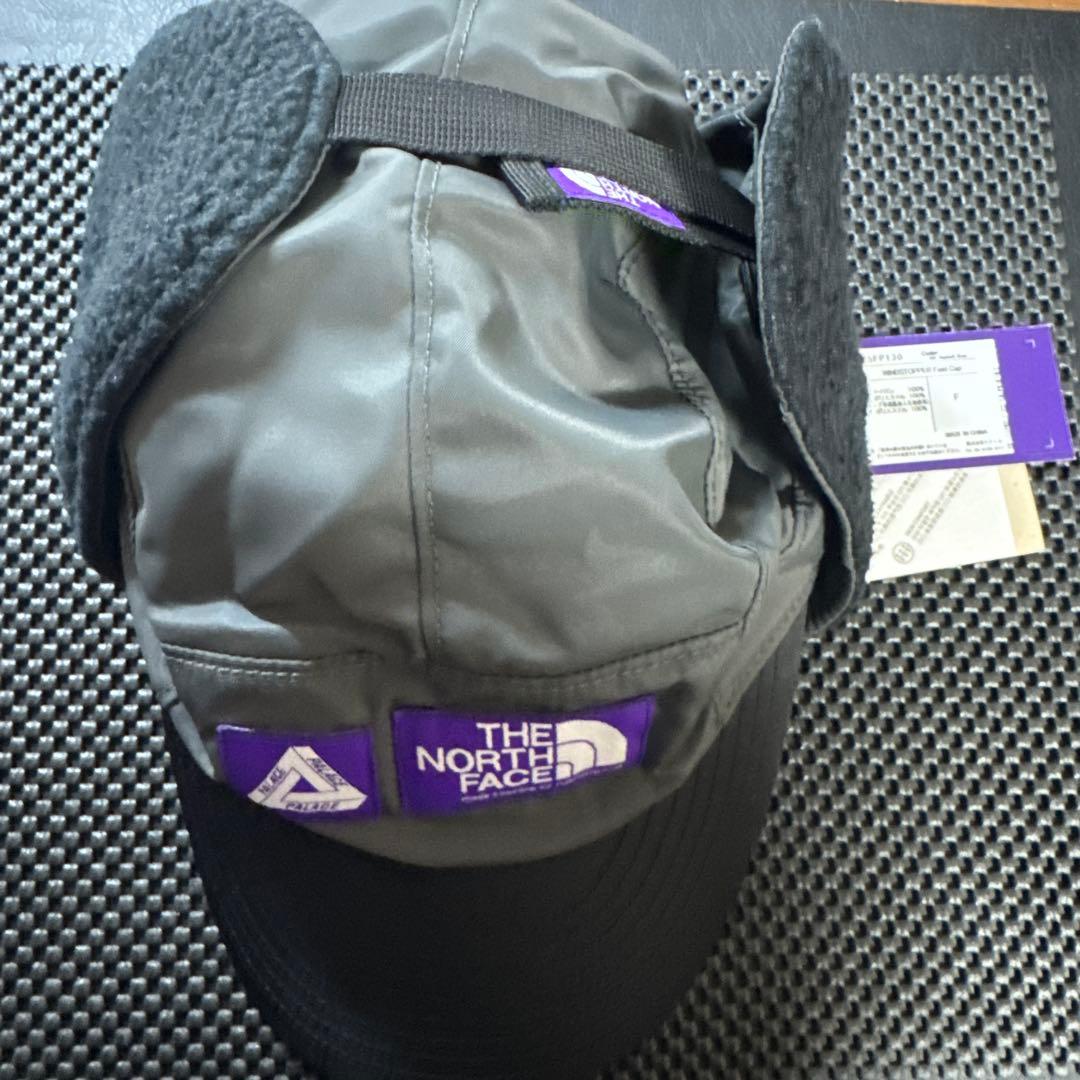 PALACE THE NORTH FACE PURPLE LABEL グレー