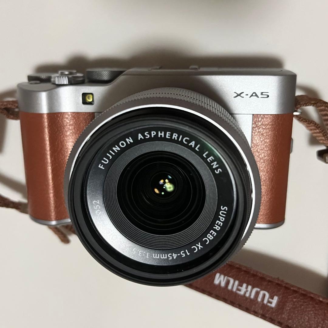Fujifilm X-A5 ミラーレス一眼 ブラウン