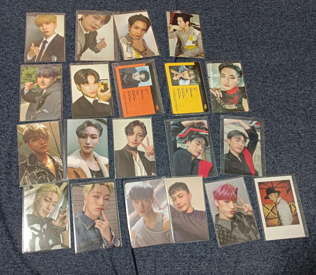 夢ぴりかページ　ateez　トレカ