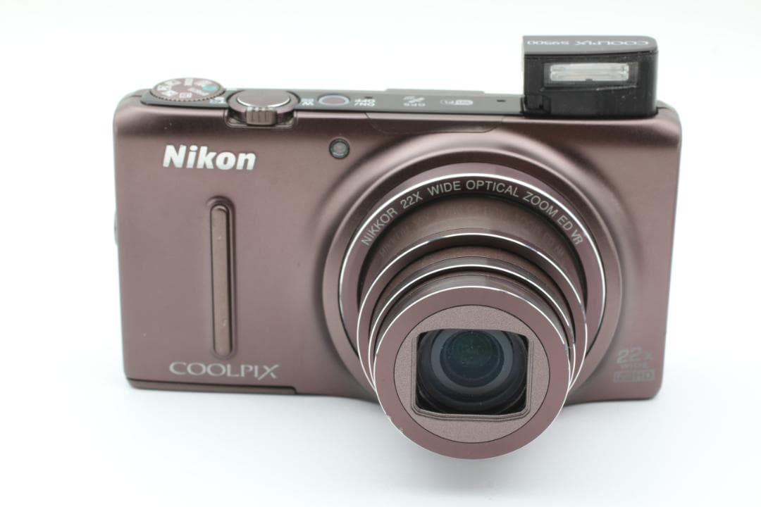 Nikon COOLPIX S9500 ブラウン コンパクトデジタルカメラ