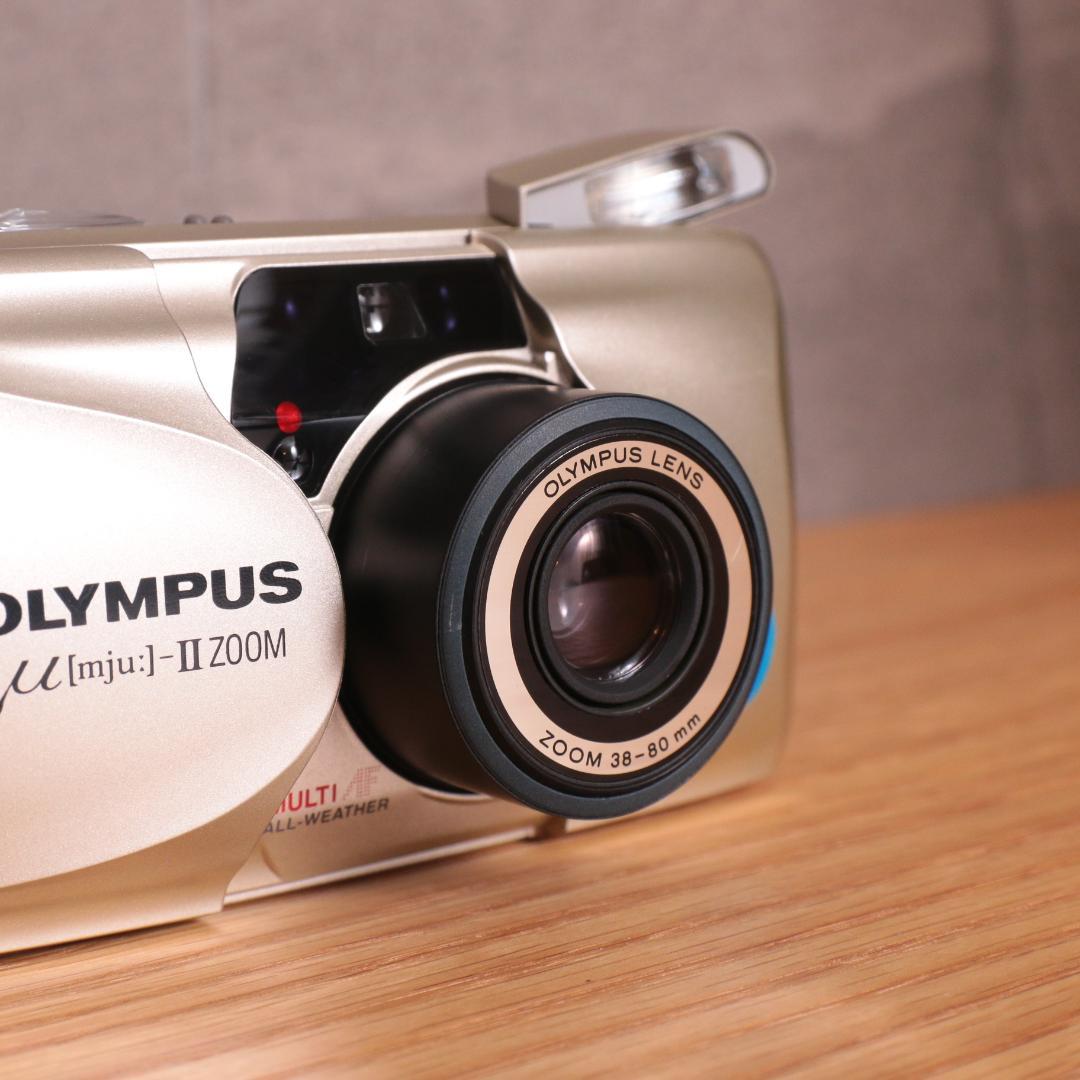 美品 OLYMPUS μ [mju:] II ミューⅡ ZOOM 動作確認済