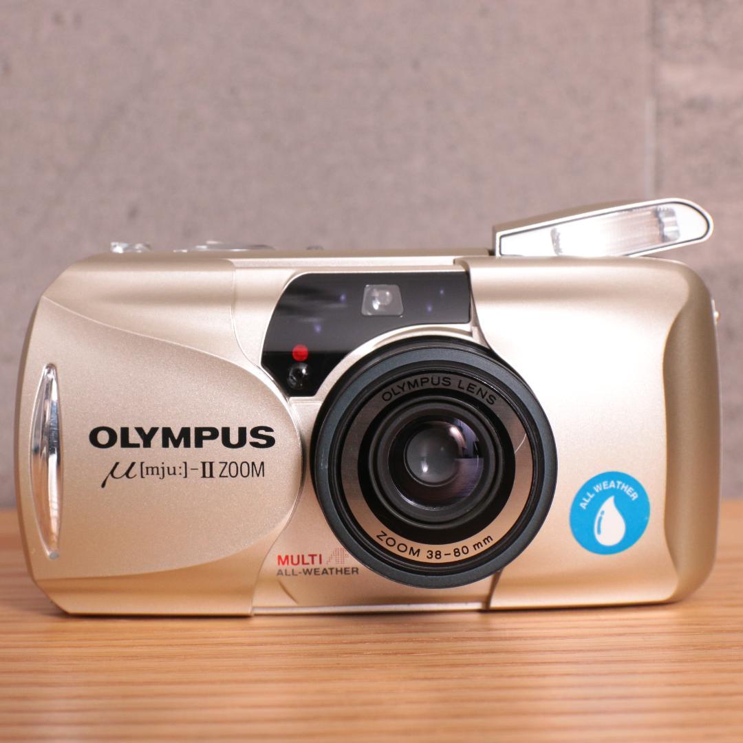 美品 OLYMPUS μ [mju:] II ミューⅡ ZOOM 動作確認済