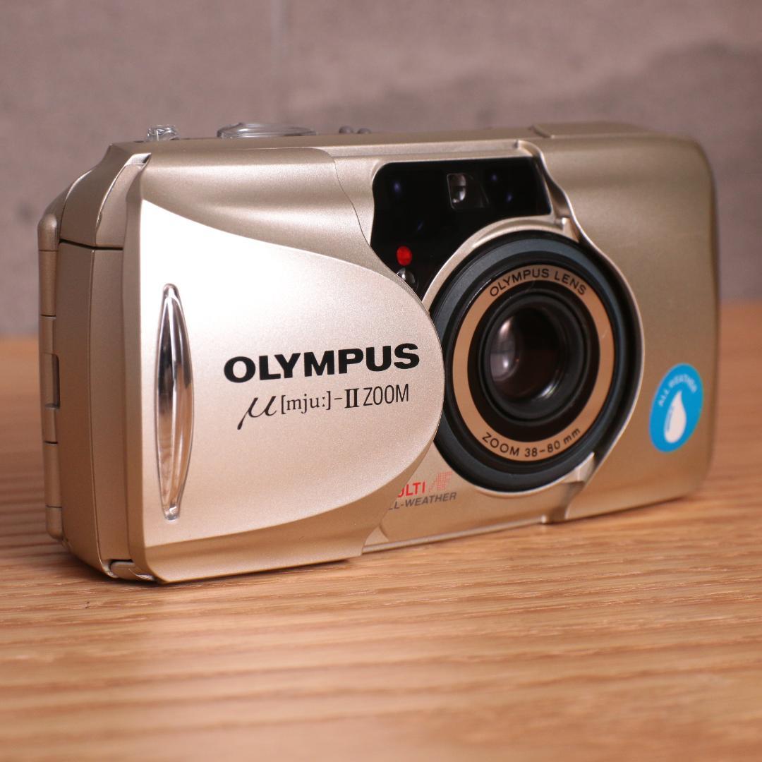 美品 OLYMPUS μ [mju:] II ミューⅡ ZOOM 動作確認済
