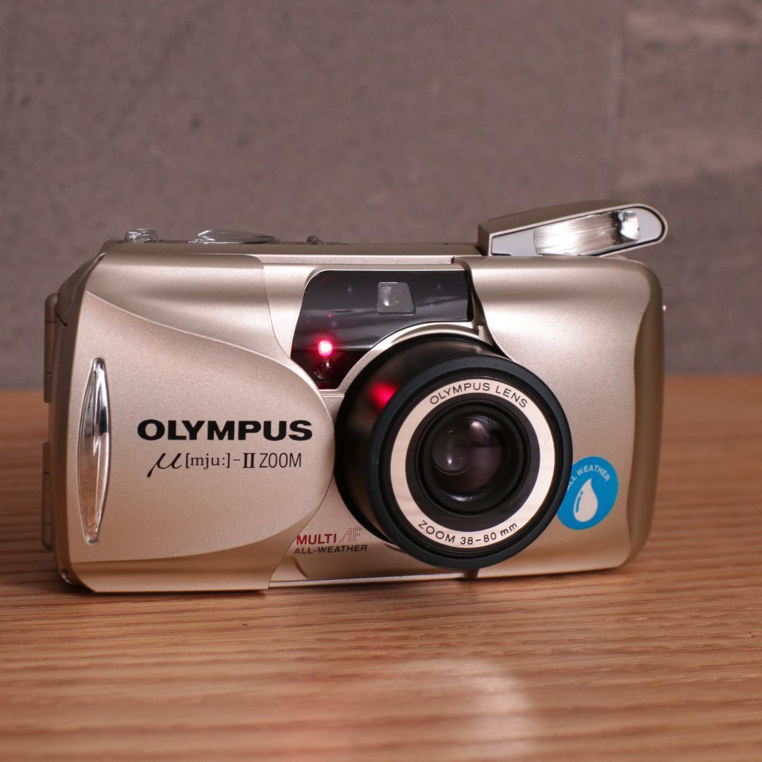 美品 OLYMPUS μ [mju:] II ミューⅡ ZOOM 動作確認済