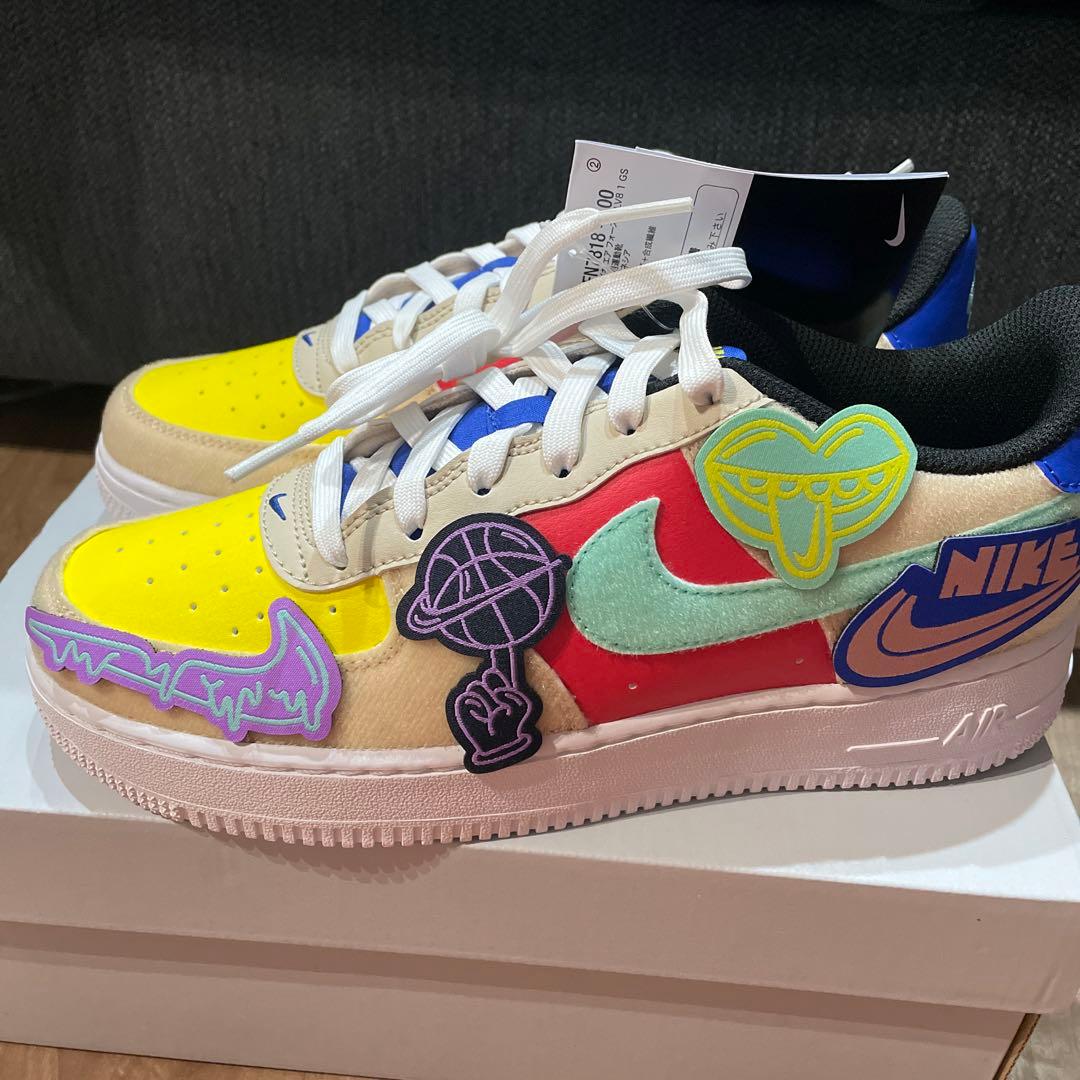 ナイキ♪エアフォース1♪NIKE AIR FORCE 1♪24.5♪スニーカー靴