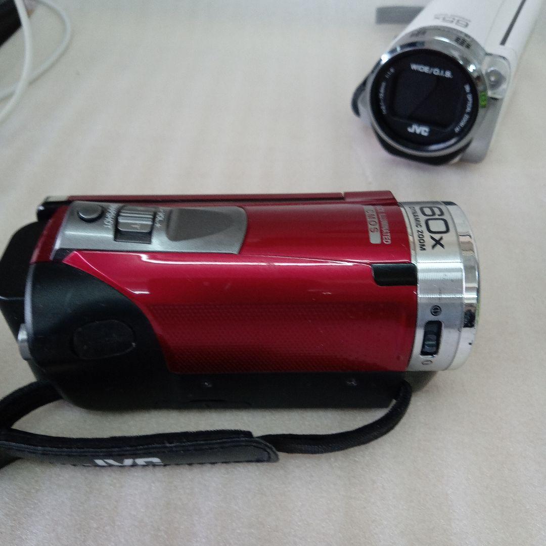 JVC　ビデオカメラ　本体　2台　動作未確認　未清掃